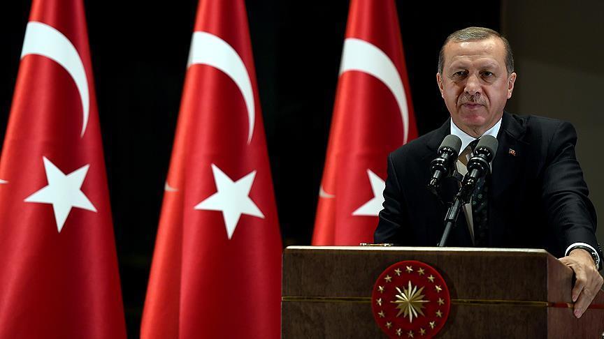 أردوغان: تركيا أضحت رمزًا لسياسة الباب المفتوح فيما يخص اللاجئين