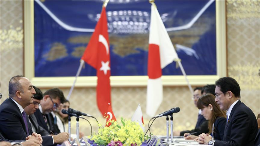 Turkish FM: Japan key economic partner in Asia-Pacific