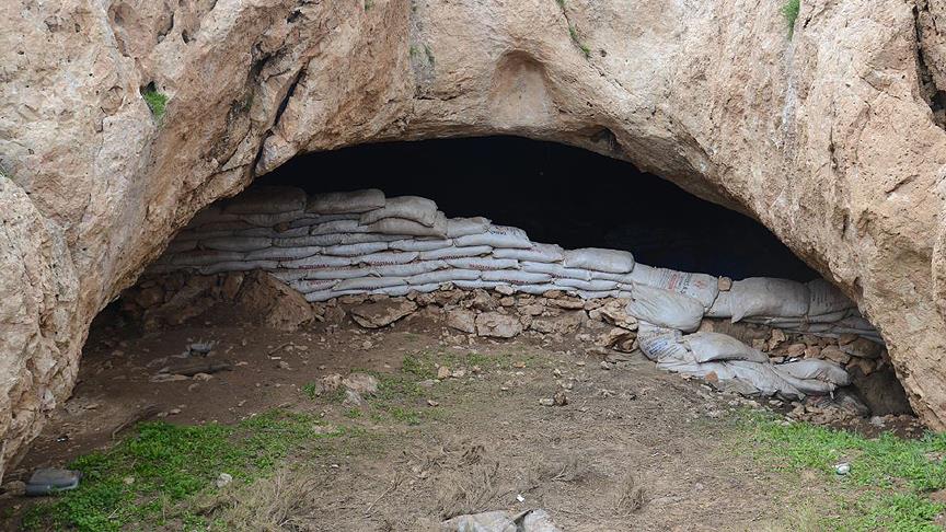 Terör örgütü PKK'ya ait 25 ton malzeme ele geçirildi
