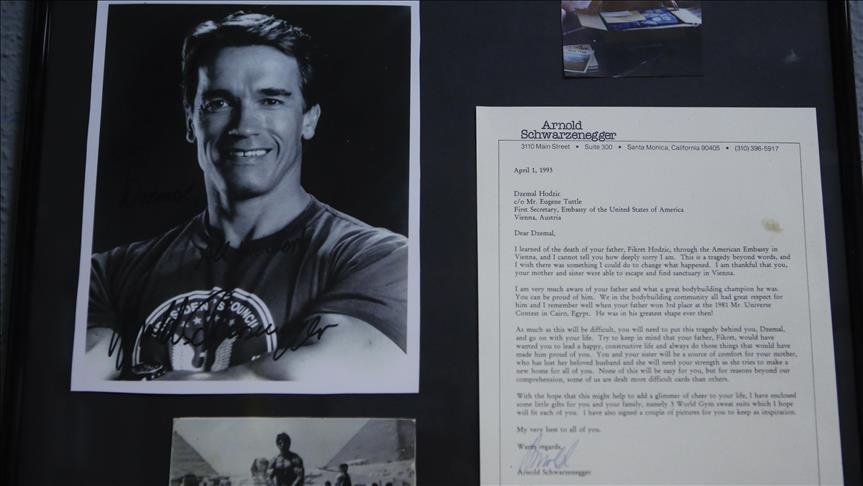 Arnold Schwarzenegger'in 'yasını tuttuğu' Boşnak