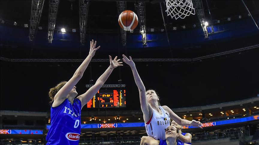 Basket / Eurobasket Féminin 2017 Quart de finale La Belgique
