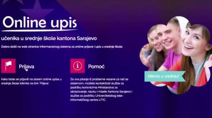  Kanton Sarajevo: Online upis u prvi razred srednjih škola počinje u utorak, 27. juna