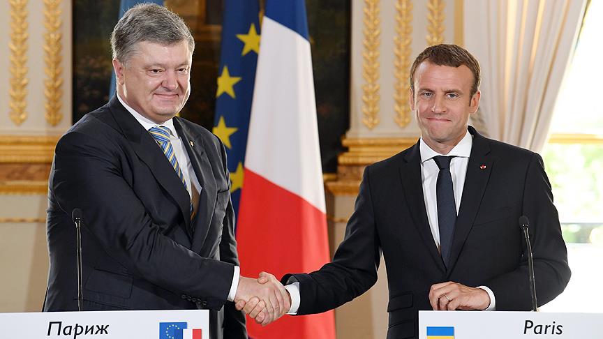 Macron'dan Kırım mesajı: Fransa Kırım'ın ilhakını kabul etmeyecek