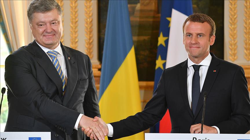 Macron : «La France ne reconnaîtra pas l'annexion de la Crimée» 