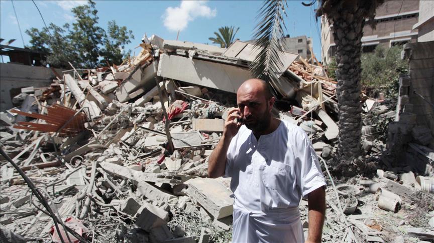 Israeli army bombs Gaza after rocket fire