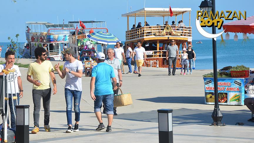 'Mutlu Şehir' bayramda nüfusunun 5 katı turist ağırladı