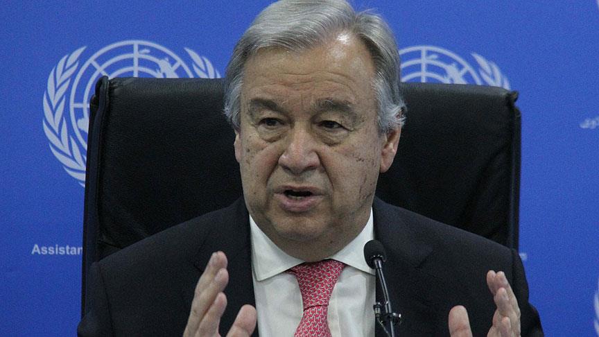 BM Genel Sekreteri Guterres'ten Suriye açıklaması