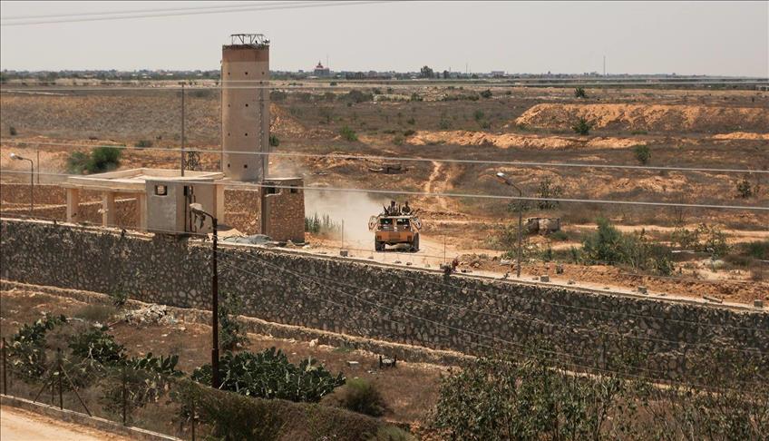 حماس تقيم منطقة عازلة بعمق 100 متر على الحدود الفلسطينية المصرية