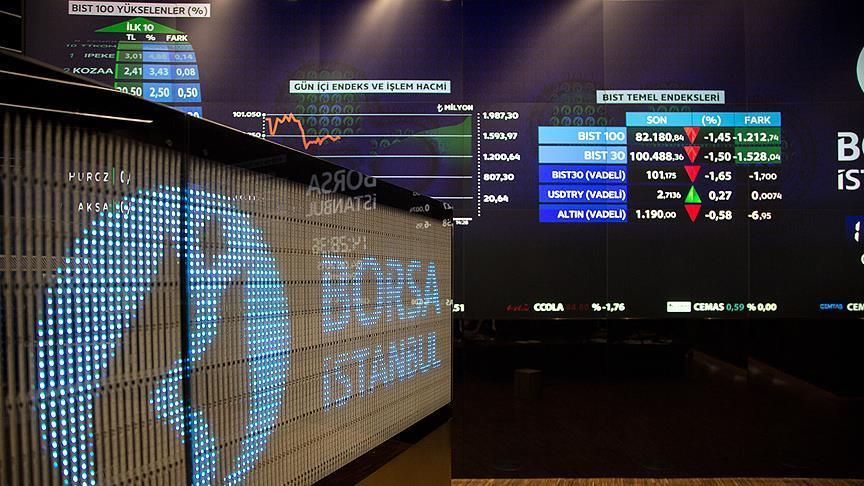 Turkish stocks down at open