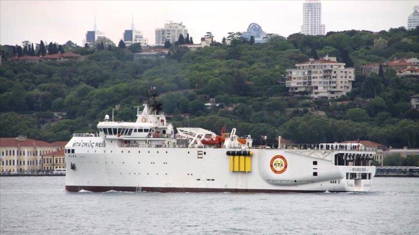 Turkey's seismic vessel Oruc Reis ready for exploration 