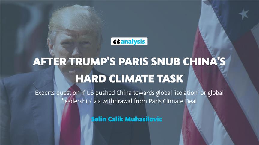 After Trump's Paris snub China's hard climate task