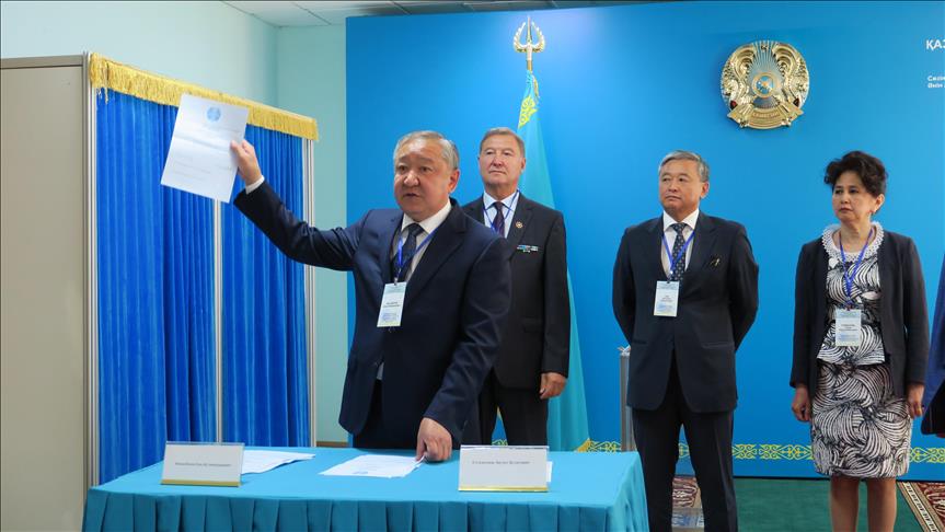 В Казахстане прошли выборы в сенат  