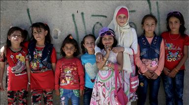 شادی کودکان جرابلس سوریه در عید فطر