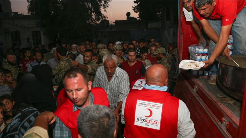 Turkey reaches out to over 200,000 Syrians in Ramadan
