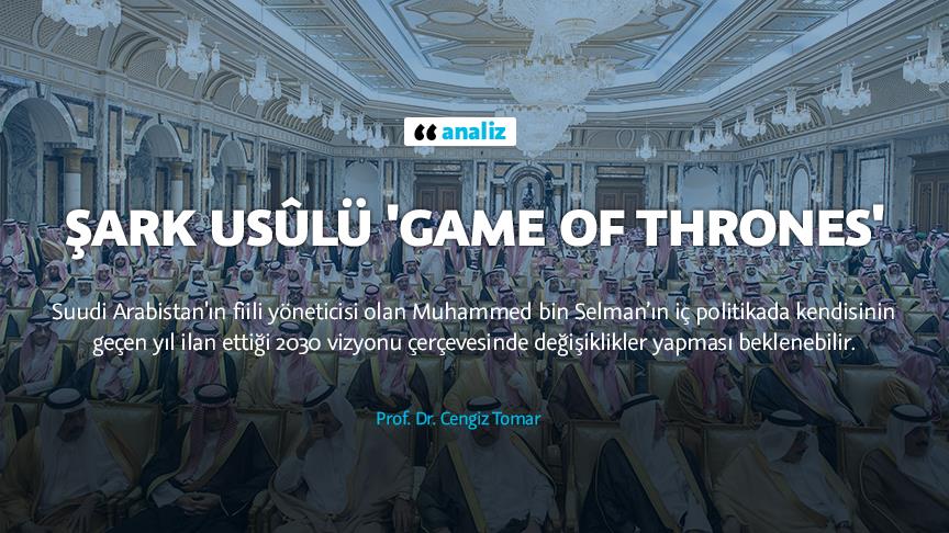 Şark usûlü 'game of thrones'
