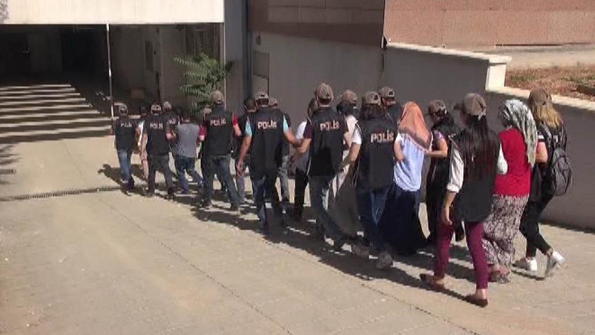 '8 PKK/PYD' terrorism suspects held in southeast Turkey