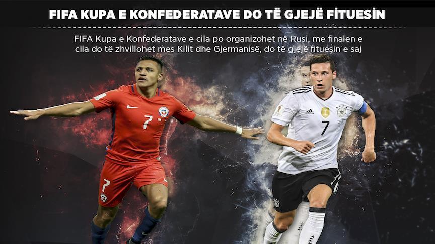 Finalja e Kupës së Konfederatave, nesër përballen Gjermania dhe Kili