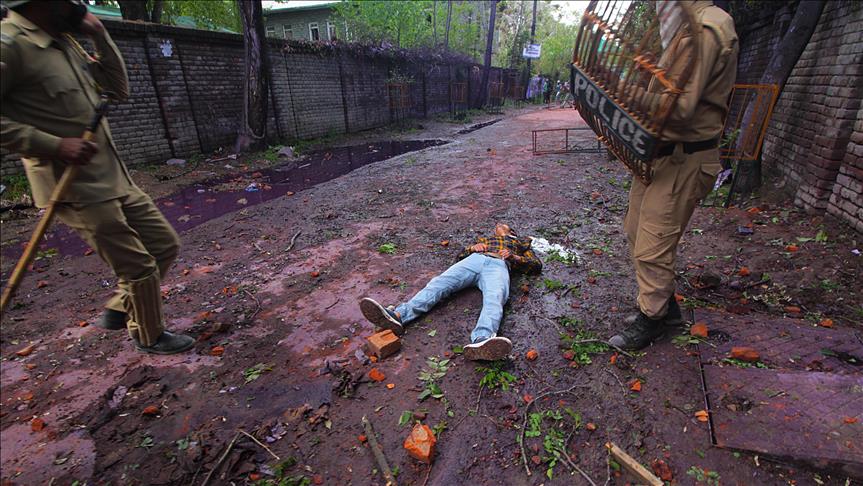 2 militants, 2 civilians killed in disputed Kashmir