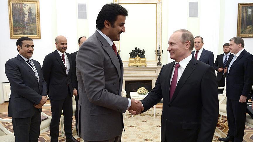 Qatar, Russia urge dialogue to solve Gulf row