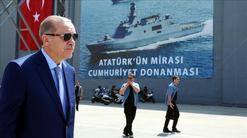 We will build our own aircraft carriers: Erdogan