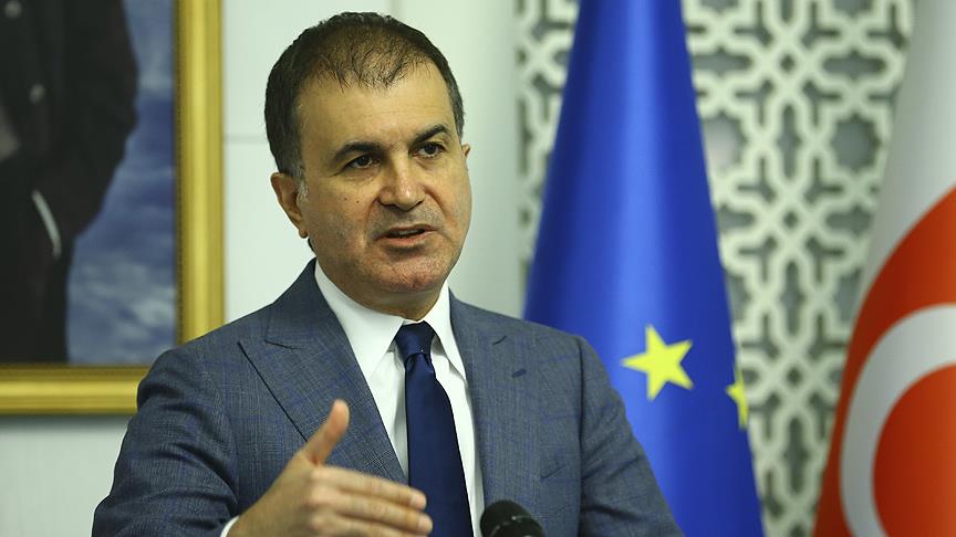 AB Bakanı ve Başmüzakereci Çelik: AP'nin raporu aynen iade edilecektir