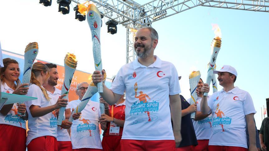 Olimpiyat meşalesi Samsun'da