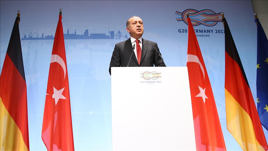 G20: Erdogan urges global action against terror 