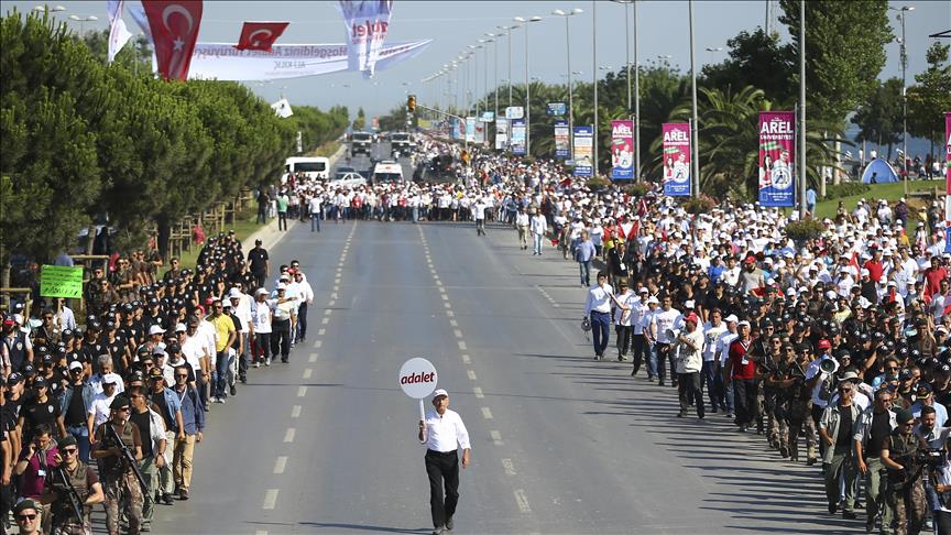 Turkey: CHP march reaches final day