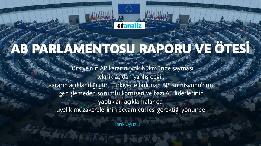 AB Parlamentosu raporu ve ötesi