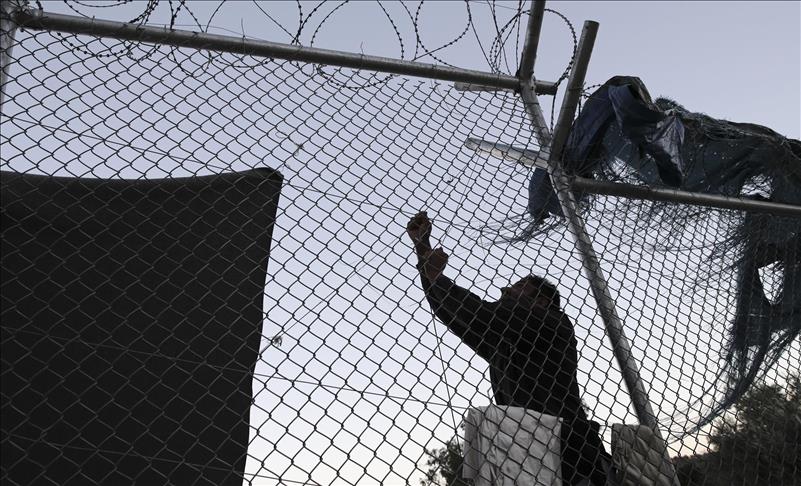 Unrest breaks out at Greek island refugee camp
