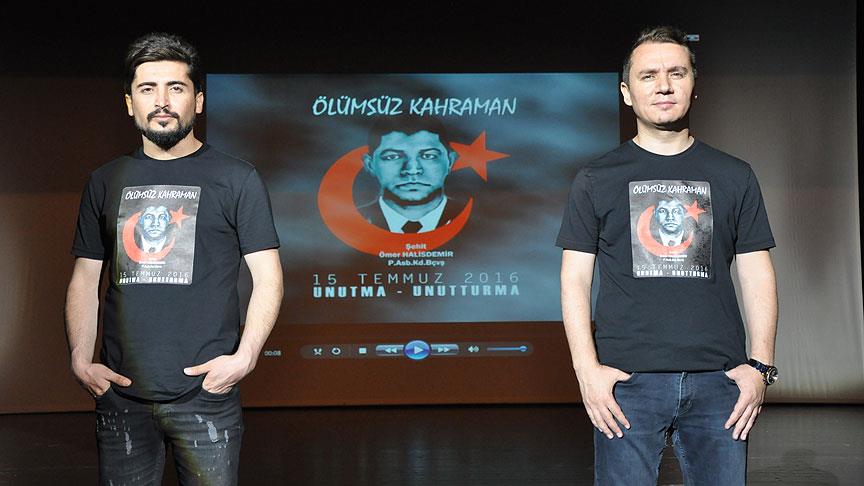 Şehit Halisdemir'i unutturmamak için şiir yazıp bestelediler