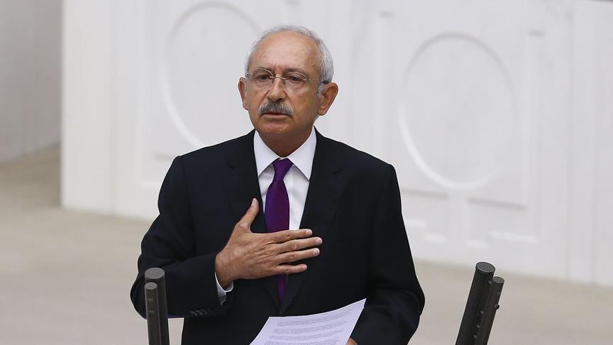 زعيم المعارضة التركية يدعو إلى محاسبة انقلابيي 15 تموز