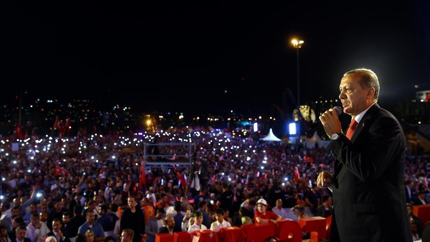 Erdogan : "Le tribut payé a été lourd"