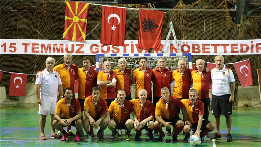 Пријателски натпревар меѓу фудбалските ветерани на Галатасарај и Македонија