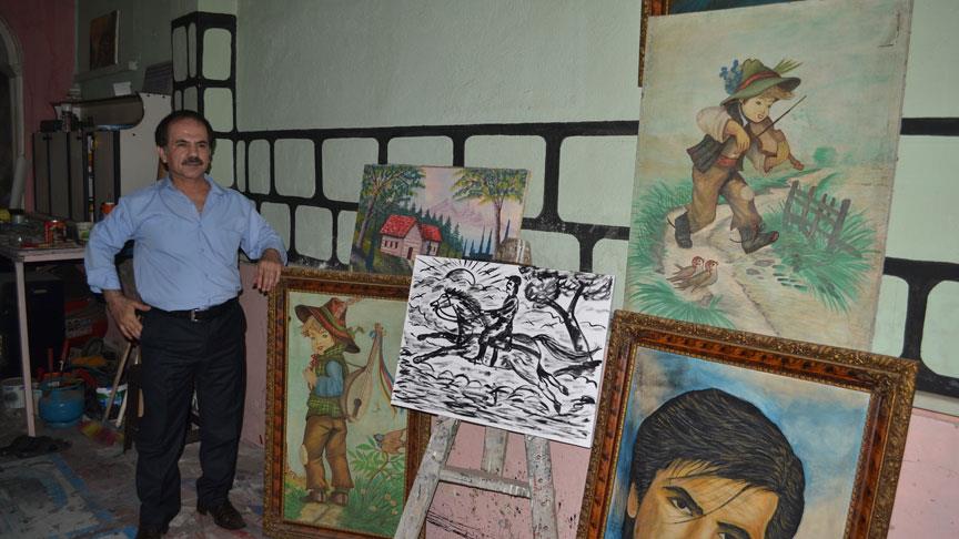 Resim tutkusuyla geçen bir ömür