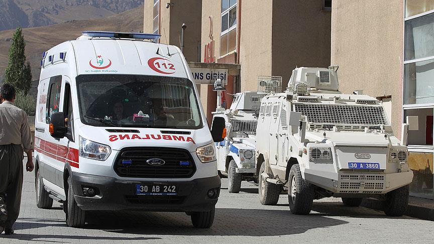 Hakkari'de terör saldırısı: 19 asker yaralı