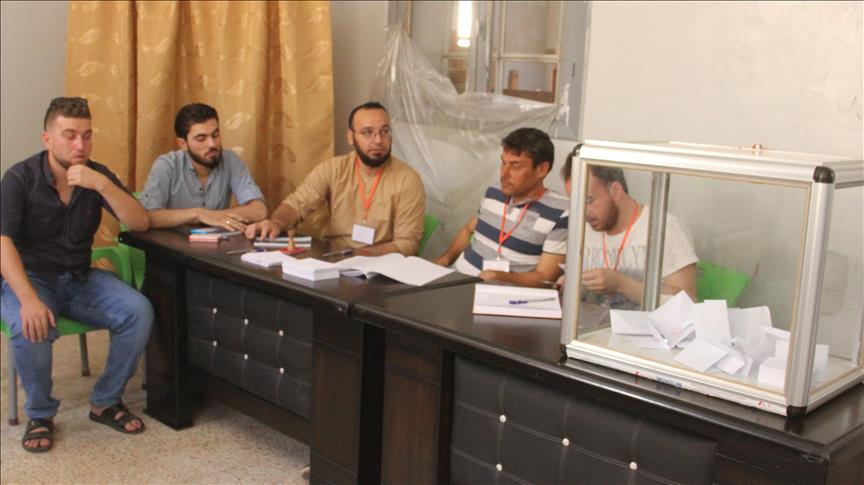 İdlib'de yerel seçim yapıldı