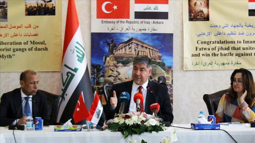 السفير العراقي يؤكد أهمية معارضة تركيا لاستفتاء الإقليم الكردي  