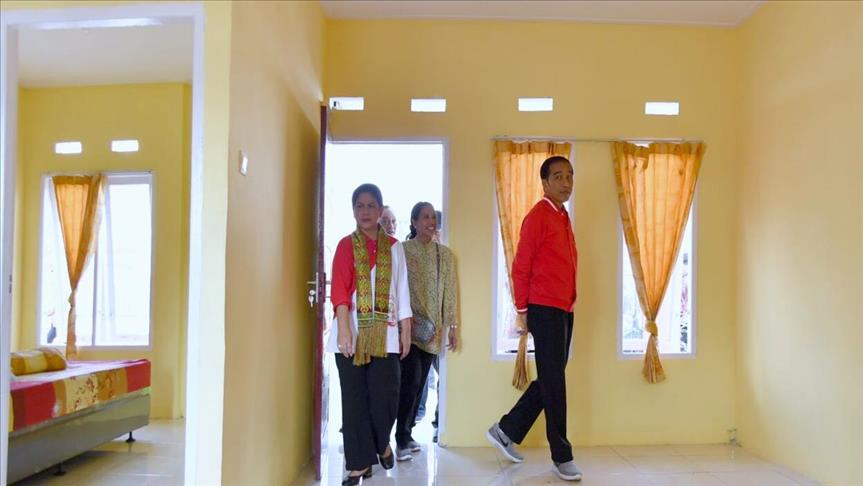 Presiden Jokowi tinjau rumah bersubsidi di Riau