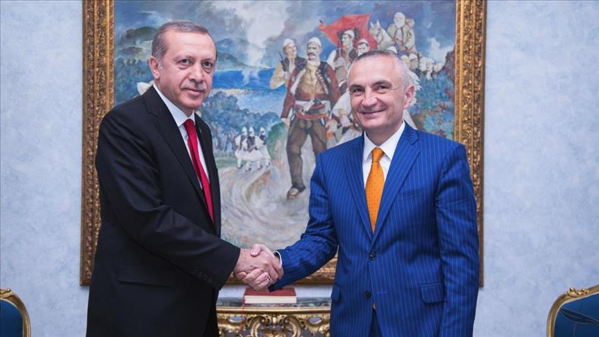 Erdoğan mesazh urimi presidentit të Shqipërisë