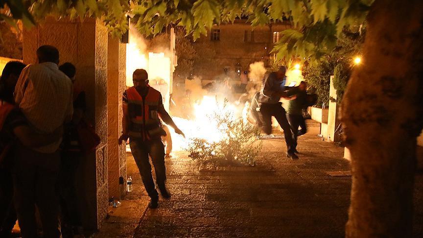В столкновениях в Иерусалиме ранены 13 палестинцев