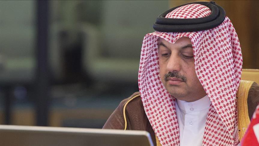 وزير الدفاع القطري يجدد اشتراط بلاده رفع الحصار قبل الحوار