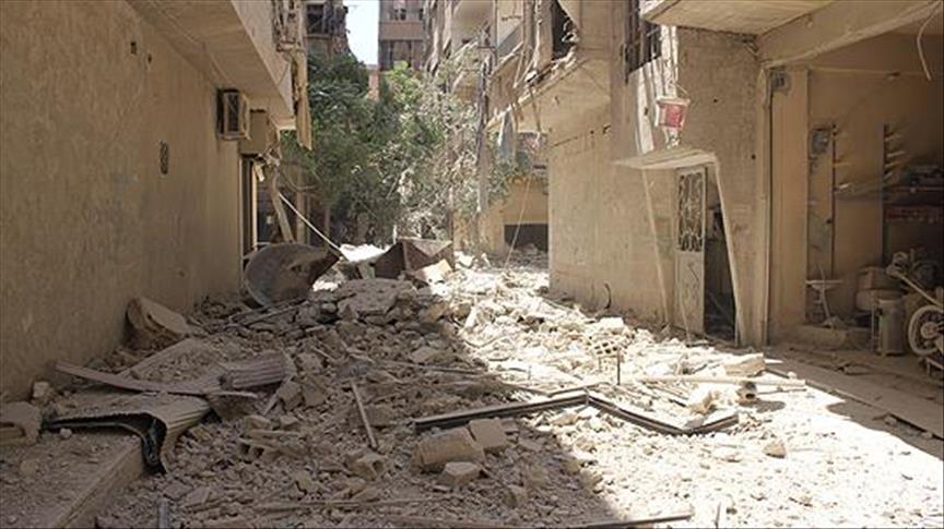 Syrian regime strikes de-escalation zone: White Helmet