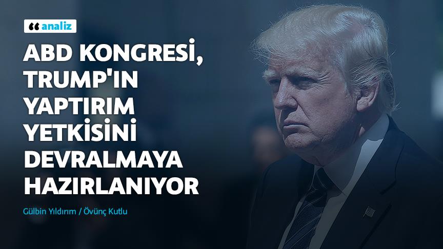 ABD Kongresi Trump'ın yaptırım yetkisini devralmaya hazırlanıyor