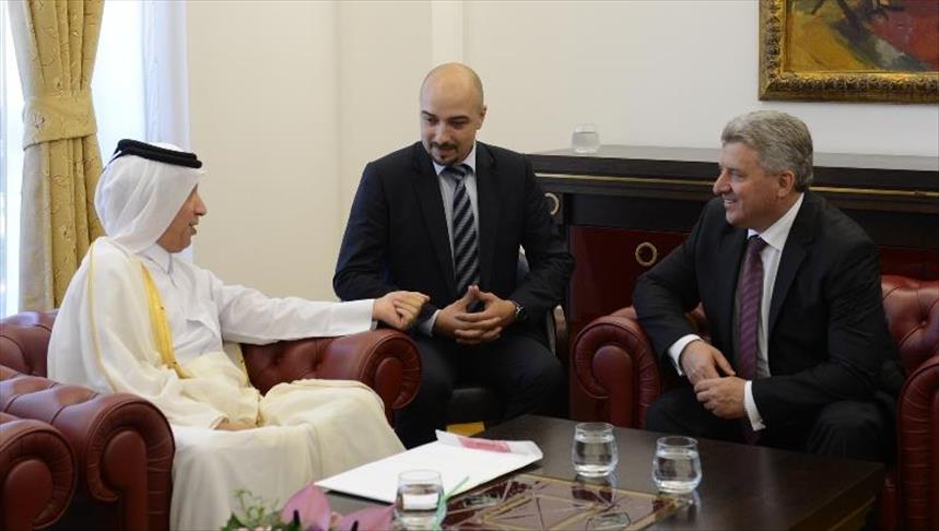 Presidenti Ivanov takon ministrin shtetëror për Punë të Jashtme të Katarit