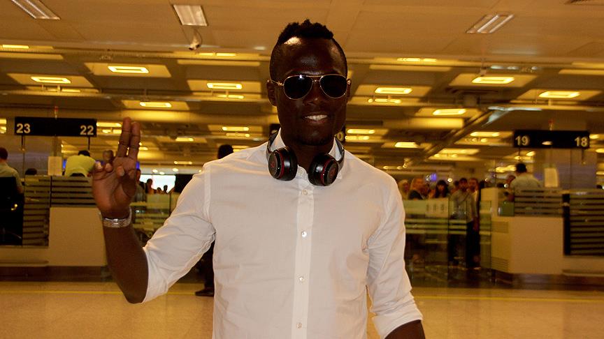 Bursaspor'un yeni transferi Badu İstanbul'a geldi