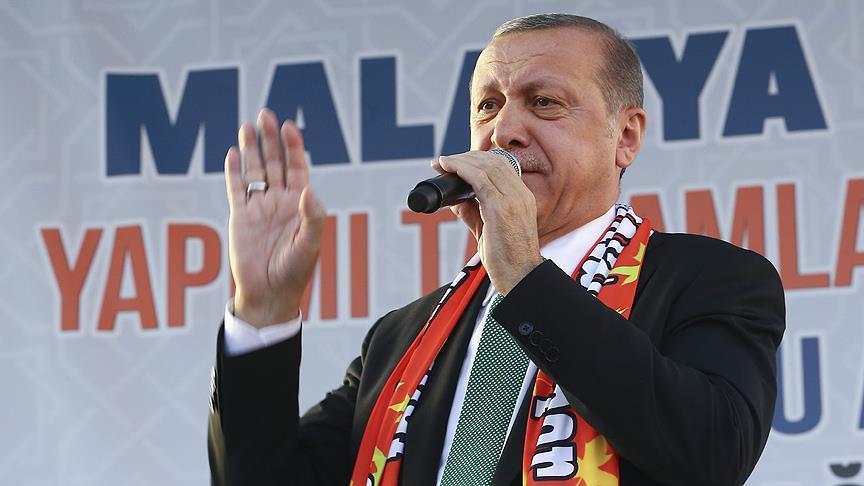 أردوغان: عازمون على تنفيذ عمليات جديدة لتوسيع مناطق "درع الفرات"