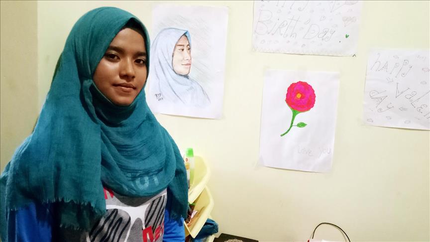 Rindu remaja Rohingya akan sekolah