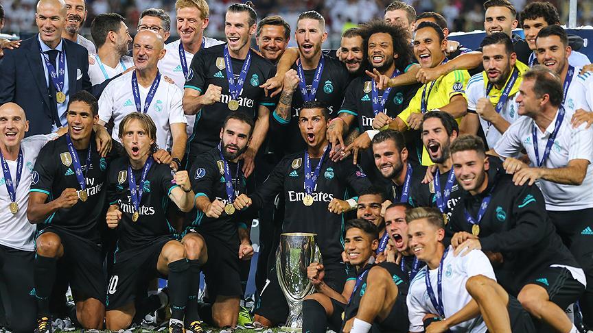 UEFA Süper Kupa'nın sahibi Real Madrid
