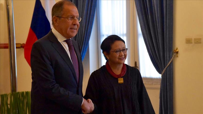 Menlu Rusia Lavrov kunjungi Indonesia 